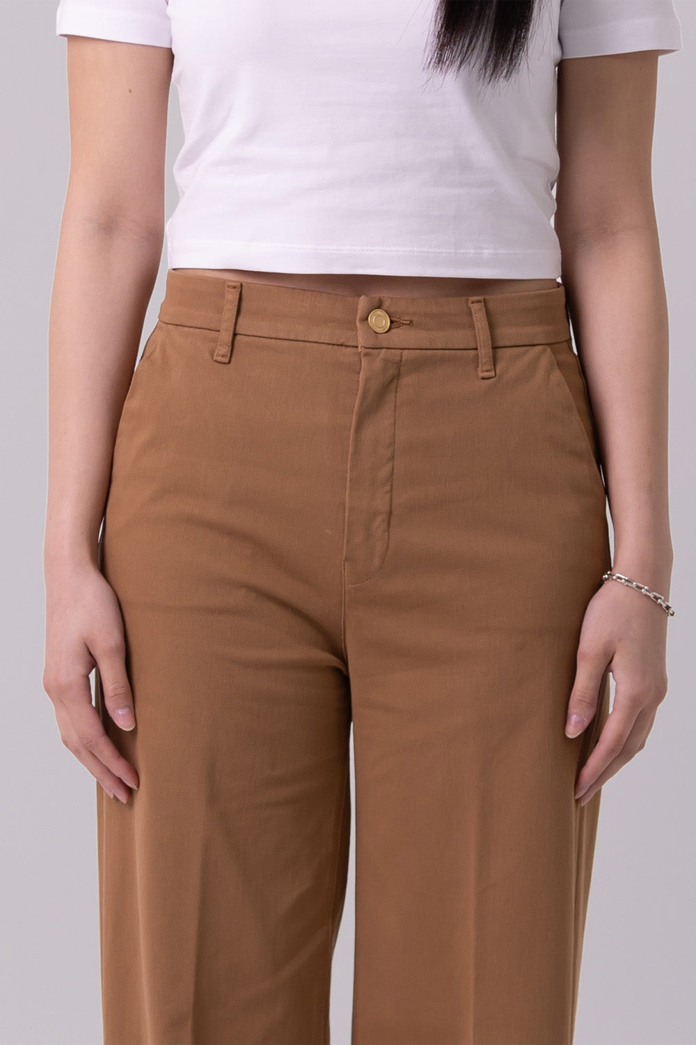 LOOSE CHINOS "Monica" - Camel