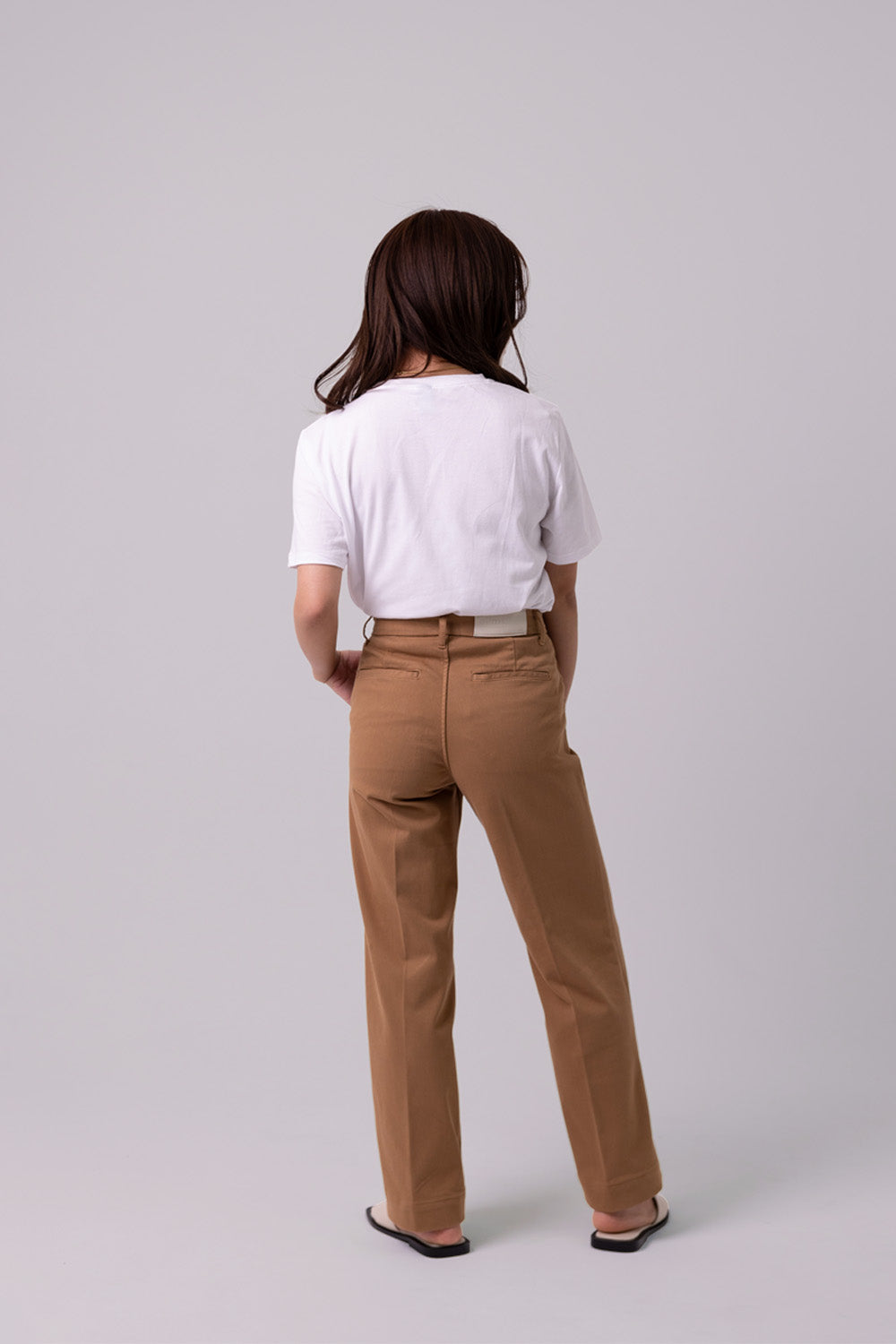 WIDE CHINOS "Malibu" - Camel