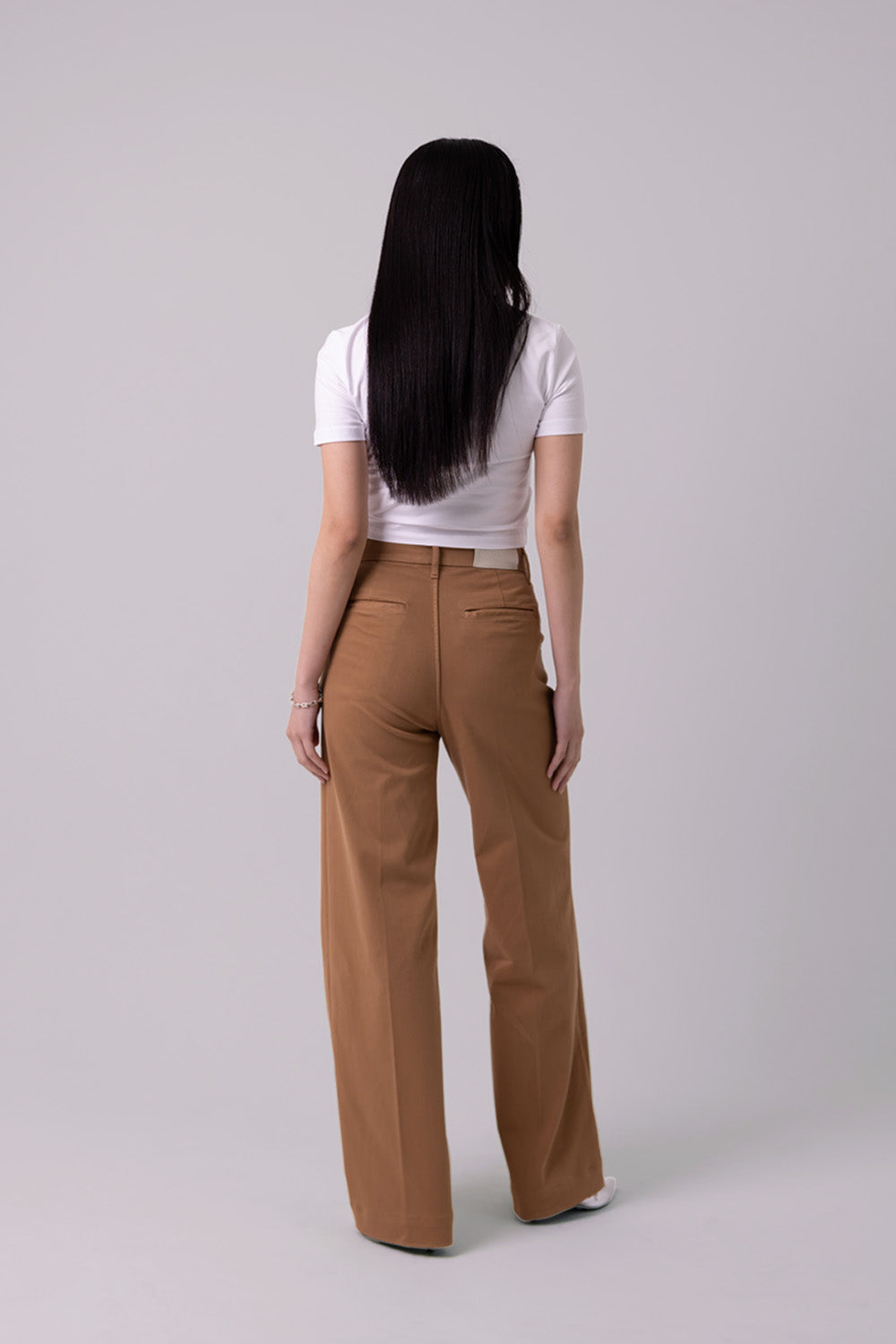 LOOSE CHINOS "Monica" - Camel