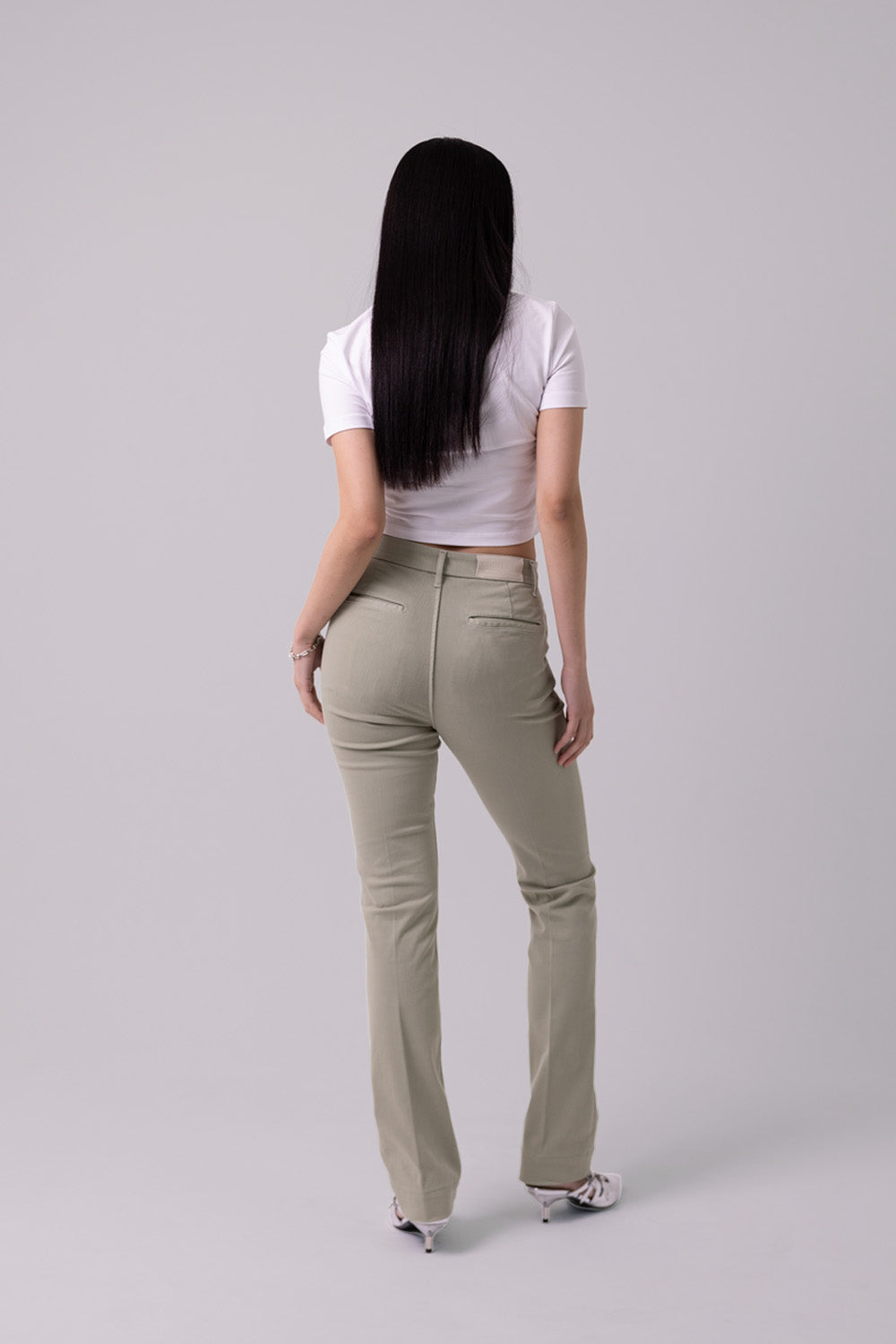 SLIM CHINOS "Brea" - Sage