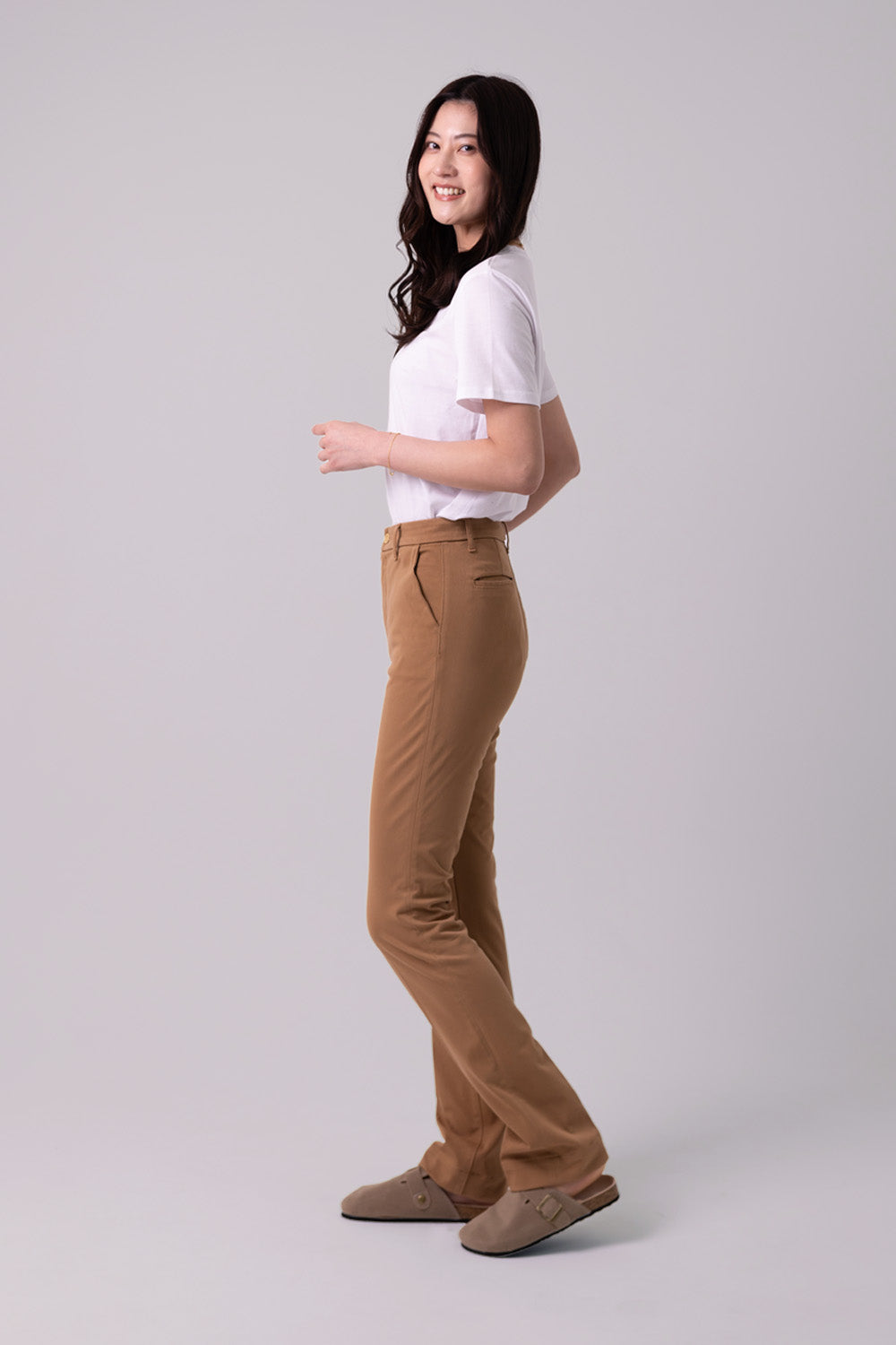 SLIM CHINOS "Brea" - Camel