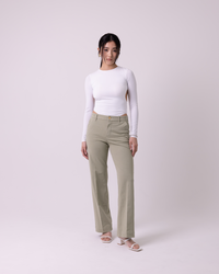 WIDE CHINOS