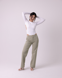 WIDE CHINOS