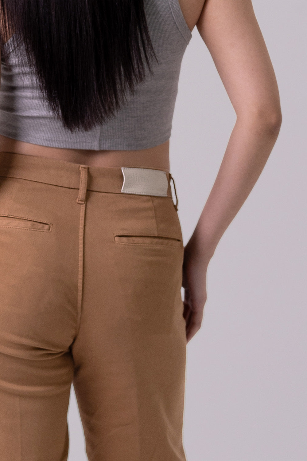 WIDE CHINOS "Malibu" - Camel