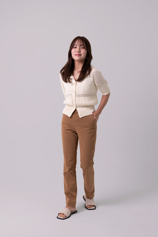 SLIM CHINOS "Brea" - Camel