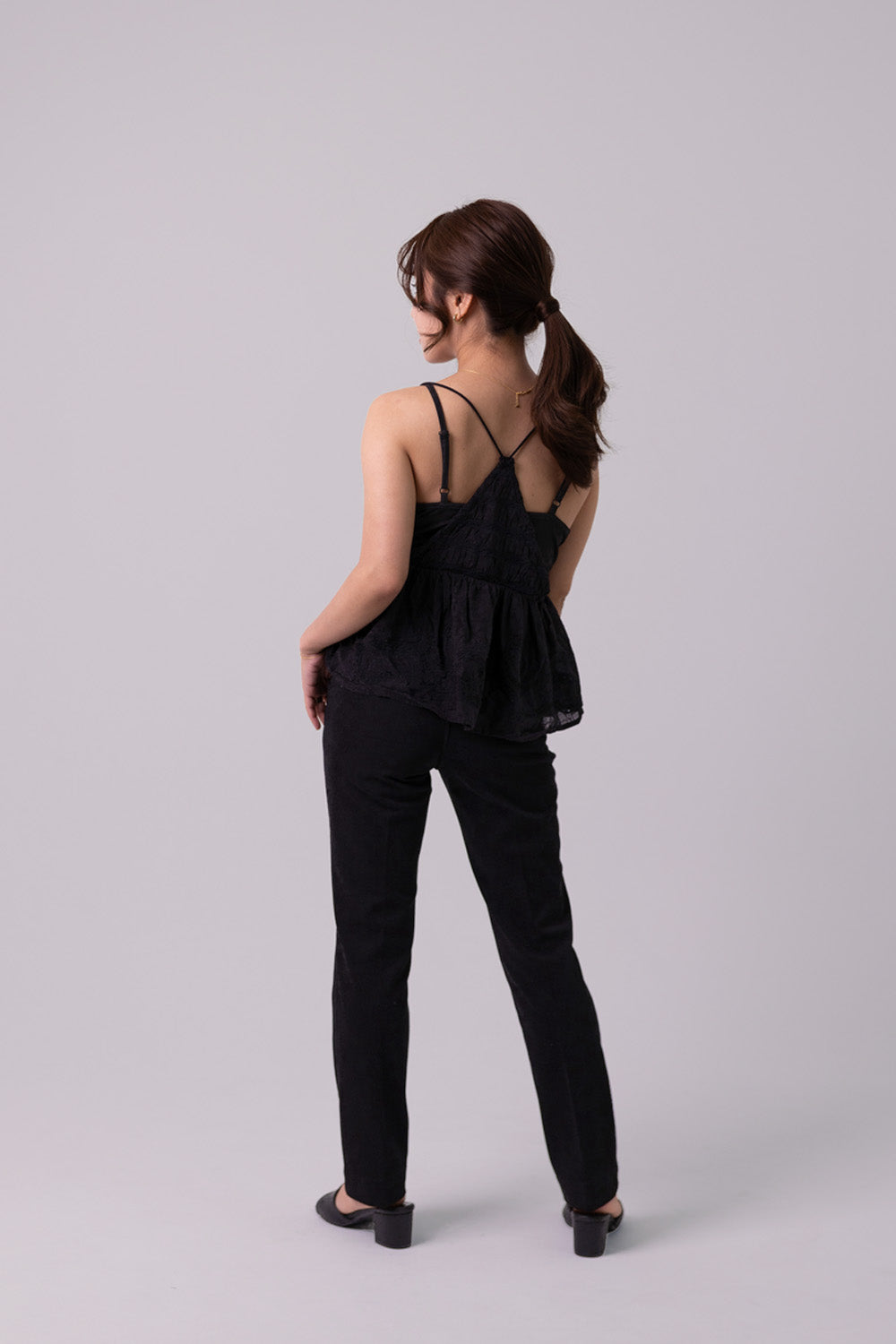 SLIM CHINOS "Brea" - Black