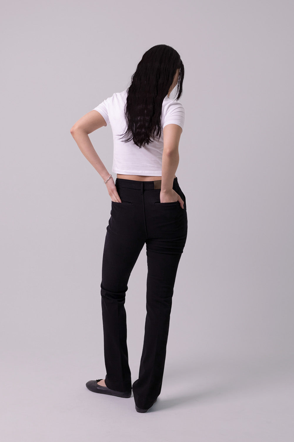 SLIM CHINOS "Brea" - Black