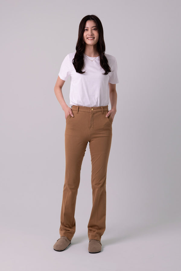 SLIM CHINOS "Brea" - Camel