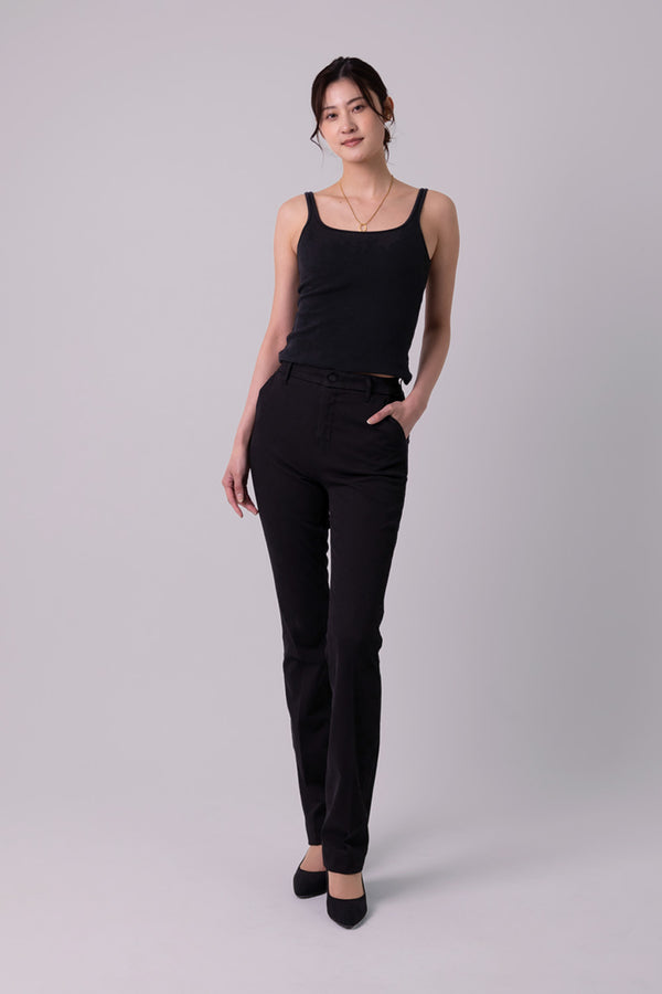 SLIM CHINOS "Brea" - Black