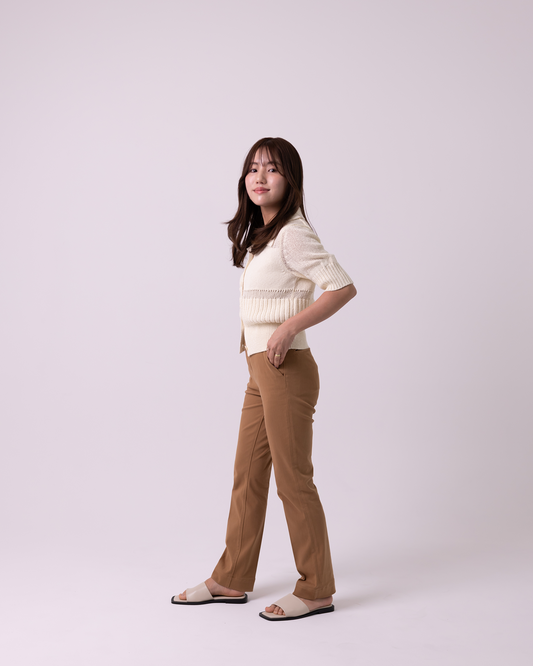 SLIM CHINOS "Brea" - Camel
